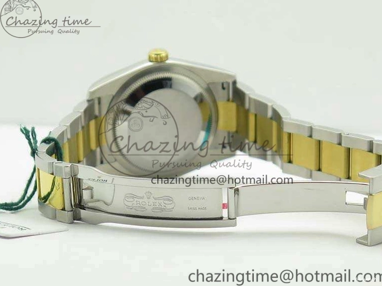 Oyster Fluted V2 Datejust 116234 Bracelet On 1:1 Best DJF 36mm Edition Black YG SS SA3135 Dial Com 0101